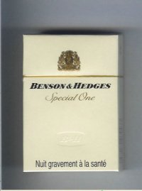 Benson Hedges Special One cigarette France