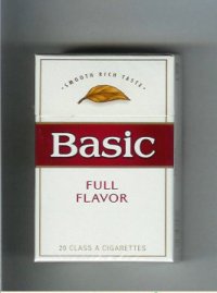Basic Full Flavor cigarettes Smooth Rich Taste