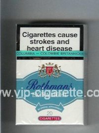 Rothmans Extra Light By Special Appointment cigarettes hard box