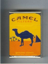 Camel Genuine Classic Filters cigarettes hard box
