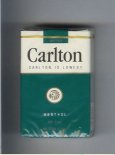Carlton Menthol Filter cigarettes lowest tar 1mg Carlton Menthol Filter cigarettes lowest tar 1mg