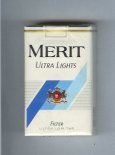 Merit Ultra Lights cigarettes soft box
