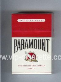 Paramount American Blend Full Flavor cigarettes hard box