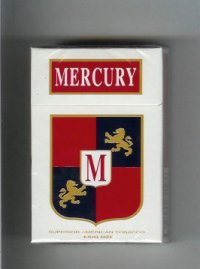 Mercury cigarettes hard box