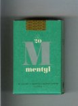 M Mentyl cigarettes soft box M Mentyl cigarettes soft box