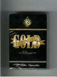 Gold Remington Classic black cigarettes hard box