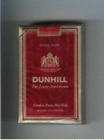 Dunhill De Luxe American cigarettes soft box