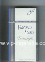 Virginia Slims Ultra Lights 100s cigarettes hard box
