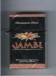 Jambi Cinnamon Clove American Blend cigarettes hard box