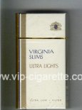 Virginia Slims Ultra Lights 100s Filter cigarettes hard box