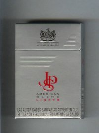 John Player Special American Blend Lights grey red cigarettes hard box
