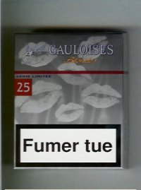 Gauloises Blondes Cigarettes Serie Limitee hard box