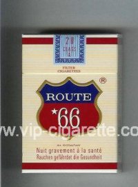 Route 66 cigarettes hard box