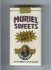 Muriel Sweets Little Cigars Black'n Sweet 100s cigarettes soft box