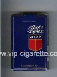 Viceroy Rich Lights blue Cigarettes soft box