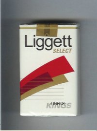 Liggett Select Kings Lights King Size cigarettes soft box