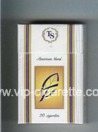 TS American Blend cigarettes hard box