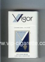 Vigor Charcoal Filter Premium Exclusive Blend cigarettes hard box