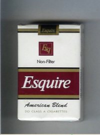 Esquire Non-Filter cigarettes American Blend soft box