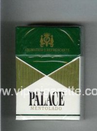 Palace Mentolado cigarettes hard box