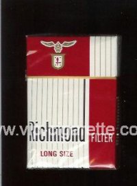 Richmond Filter Long Size cigarettes hard box