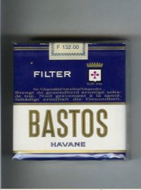Bastos Havane cigarettes short 25 soft box