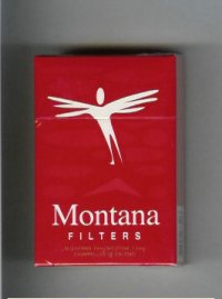 Montana Cigarettes Filter hard box