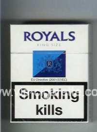 Royale King Size 25 cigarettes Rothmans hard box