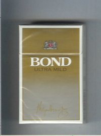 Bond Ultra Mild cigarettes Sweden