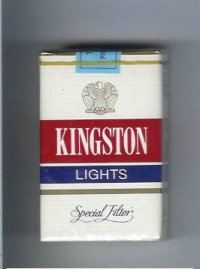 Kingston Lights Special Filter cigarettes soft box