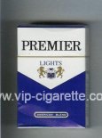 Premier Lights American Blend cigarettes hard box