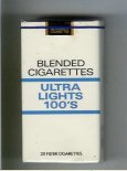 Blended Cigarettes Ultra Lights 100s USA Blended Cigarettes Ultra Lights 100s USA