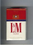 L&M Quality American Tobaccos Filter cigarettes soft box L&M Quality American Tobaccos Filter cigarettes soft box