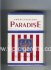 Paradise American Blend cigarettes hard box