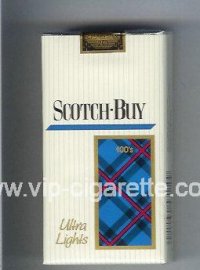 Scotch-Buy Ultra Lights 100s cigarettes soft box