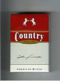 Country American Blend De Luxe cigarettes