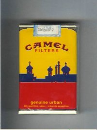 Camel Genuine Urban Filters cigaettes soft box