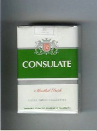 Consulate Menthol Fresh cigarettes soft box