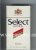 Select Extra 100s Exlusive Filter American Blend cigarettes hard box