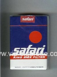 Safari King Size Filter cigarettes soft box