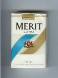 Merit Ultima Filter cigarettes soft box Merit Ultima Filter cigarettes soft box