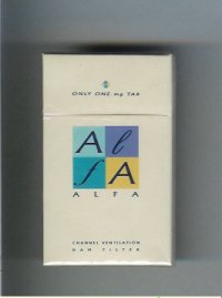 Alfa cigarettes japan