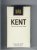 Kent Famous Micronite Filter 100s cigarettes hard box