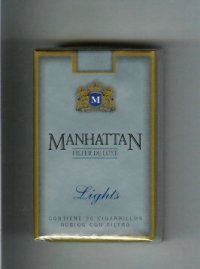 Manhattan Lights cigarettes soft box