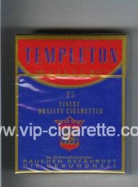 Templeton Filter 25 Finest Quality cigarettes hard box