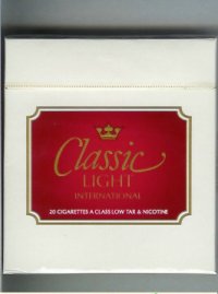 Classic Light International cigarettes