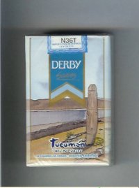 Derby Tucuman Suaves cigarettes soft box