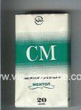 SM Mentol 100s cigarettes soft box