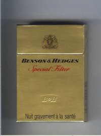 Benson & Hedges cigarette France