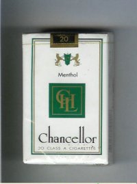 Chancellor Menthol cigarettes